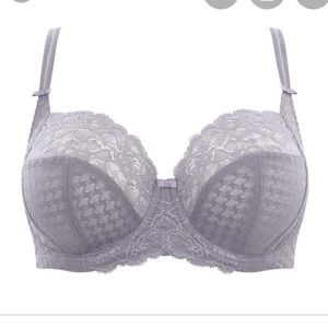NWT Panache “Envy” Bra, 32DD, Pewter, New w/ Tags
